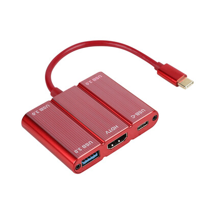 

Greensen 4K2K Type-C to HDMI Adapter Converter 3USB 30PD Charger for IOSMacBook