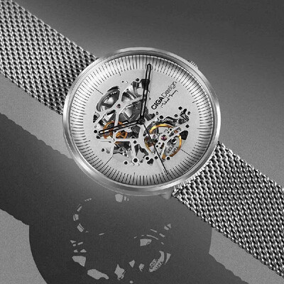 

Xiaomi CIGA Design MY Series Men Automatic Mechanical Analog Watch Hollow-out Steel Wrist Watch Business Watch