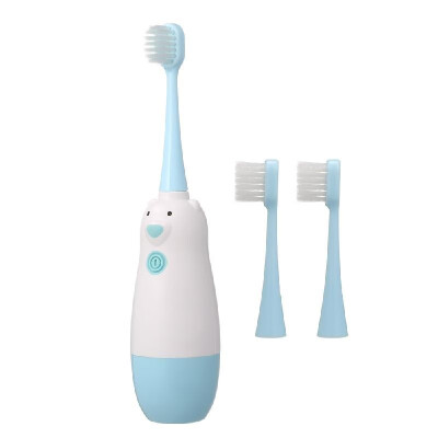 

Children Electric Toothbrush Battery Powered Kids Children Toothbrush for 3-12 Years Old Soft Brush Heads