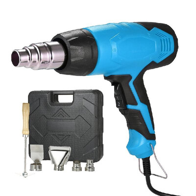 

2000W AC220V Electric Heat Gun Handheld Temperature-controlled Electric Hot Air Gun Dual Temperature Adjustable Heat Gun Tool Set