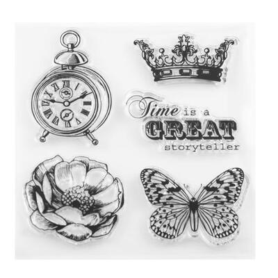 

Silicone Transparent Seals Clear Stamps for DIY Scrapbooking Photo Album