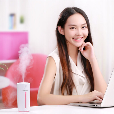 

〖Follure〗USB Car Humidifier Air Filter Freshener 7 Color Mood Light For HomeOfficeCar