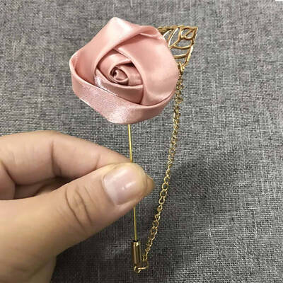 

Groom Brooch New Wedding Boutonniere Rose Party Bridal Flower Bridesmaid Corsage