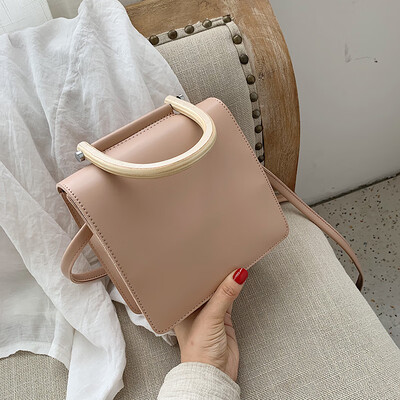 

French niche net red bag ocean female bag 2019 new fashion Korean version of the wild shoulder slung handbag