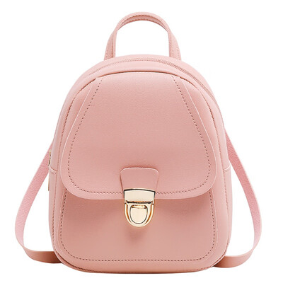 

Covered Lock Crossbody Backpack Bags For Women Fashion Girls Casual Ladies Clutch Female Quailty Travel 2019 New