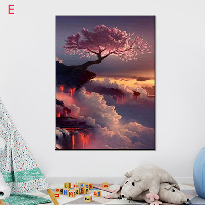 

Gobestart 5D Full Square Dirll Embroidery Paintings Rhinestone Pasted DIY Diamond Painting Cross Stitch