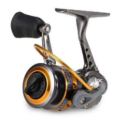 

Mini Fishing Spinning Reel 4BB 501 Ultra Smooth Lightweight Metal Fishing Reel with Collapsible Handle
