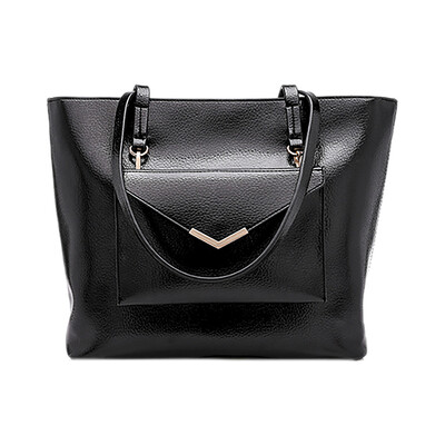 

Tailored Fashion Women Pure Color Leather Wild Bag Crossbody Messenger Shouldr Bags Tote