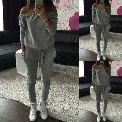 

NEW GIRLS Women Tracksuit Hoodies Sweatshirt Pants Sets Sport Wear Casual Suit