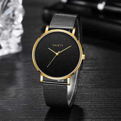

〖Follure〗Fashion Casual Starry Sky Simple Calendar Business Net With Strap Mens Watch