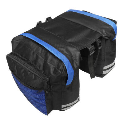 

Mountain Bike Bicycle Double Side Rear Rack Tail Seat Trunk Bag Pannier Bag