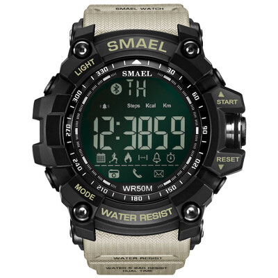 

Gobestart SMAEL Fashion Mens Smart Watch Bluetooth Digital Sports Wrist Watch Waterproof