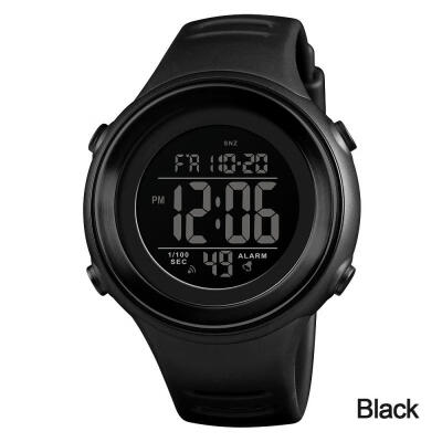 

SKMEI Mens Smart Watch Sports Digital 50M Waterproof Stopwatch Alarm Clock Dual Time Luminous Electronic Watch