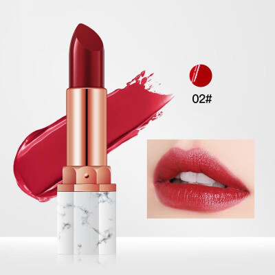 

6Colors Lasting Moisturizing Tomato Color Marble Lipstick Beauty Makeup Cosmetic