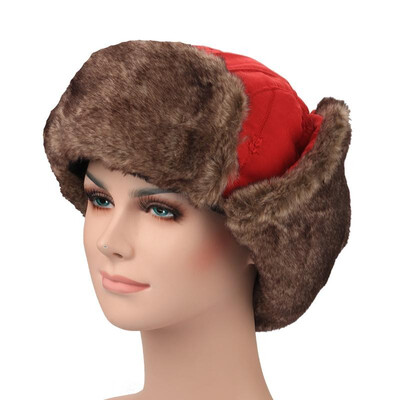 

Winter Trooper Hat Windproof Hiking Hunting Climbing Skating Trapper Hat Women Men Water Repellent Warm Hat with Mask Ear Flaps