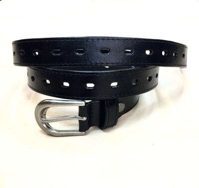 

The new 25-wide female lead layer leather hollow out of the wild casual simple ladies belt