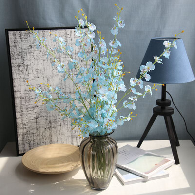 

Gobestart Simulation Oncidium Orchid Phalaenopsis Flowers For Wedding Decor Artificial BU