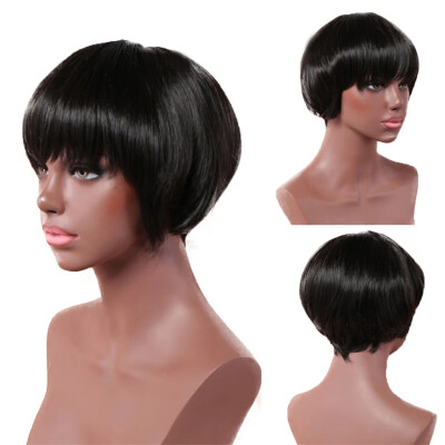 

〖Follure〗Black Women Natural Sexy Long Synthetic Wig Fashion Parting Wigs Rose Net