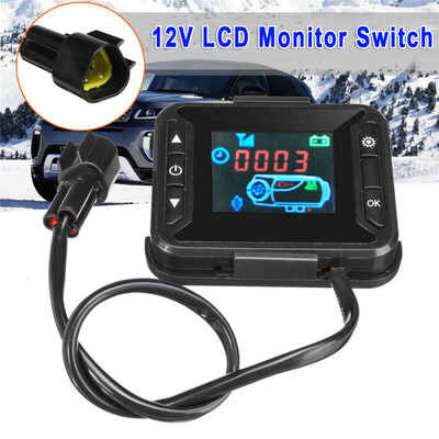 

LCD Display Air Parking Diesel Heating Remote Controller Switch Car Truck 12V
