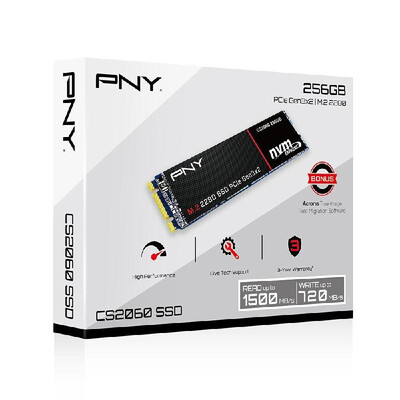 

PNY Solid State Disk PCle Gen3×2 SSD For Laptop Desktop CS2060 512GB