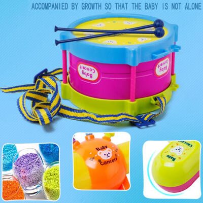 

5PcsSet Baby Boy Girl Drum Musical Instruments Drum Set Children Toys