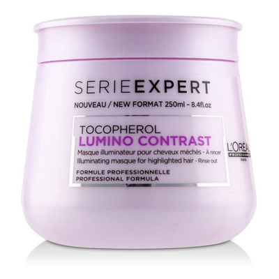 

LOREAL - Professionnel Serie Expert - Lumino Contrast Illuminating Masque For Highlighted Hair - Rinse Out 250ml84oz