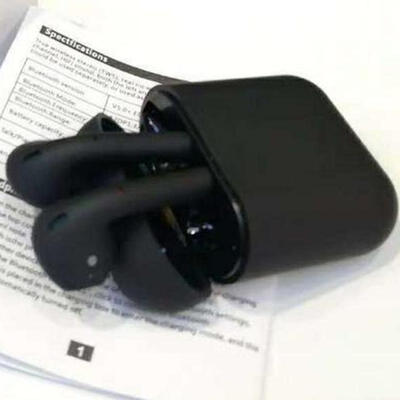 

I12 Bluetooth 50 Wireless Earphones Waterproof Noise Canceling Stereo Touch Control Earbuds With Mics Charging Case