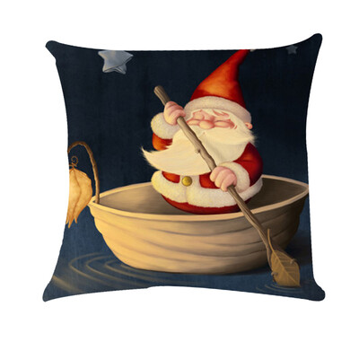 

Tailored Christmas Printed Sofa Bed Home Decoration Festival Pillow Case Cushion Cover