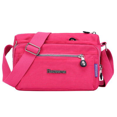 

Tailored Women Nylon Shoulder Bag Waterproof Elegant Daily Shopping Handbag