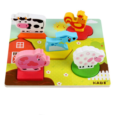 

Tailored Kids Baby Wooden Anime 3D Puzzle Wooden Geometric Learning Educational Toy