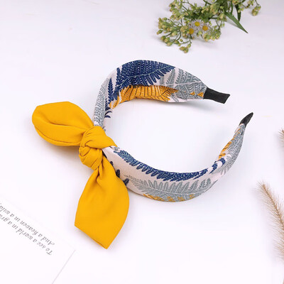 

Baby GirlsRabbit Ears Design Headband Print Headwear Apparel Photography Prop Party Gift
