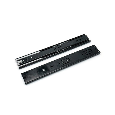 

2Pcs Less Noise Hydraulic Soft Close Ball Bearing Drawer Slides 3 Folds Full Extension