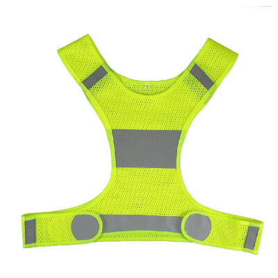 

Outdoor Running Reflective Vest Adjustable Lightweight Safety Vest Sports Gear for Women Men Jogging Cycling Walking