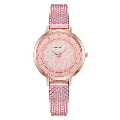 

Featured Women Watches Creative Dot Dial Ladies Analog Quartz Wristwatch Business Strap Fashion Clock Dress Gift Montre Femme