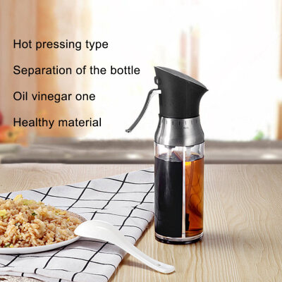 

200ml 2 in 1 Adjustable Oil Vinegar Sprayer Dispenser Bottle BBQ Kitchen Utensil