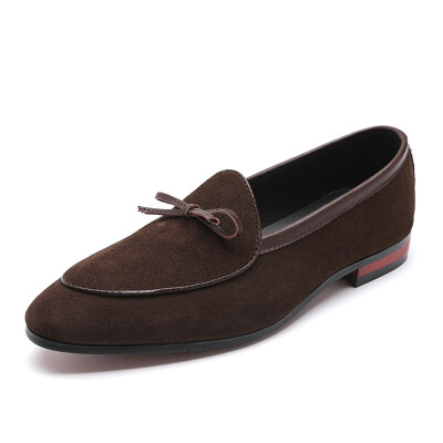 

Matte leather peas shoes mens fashion simple tide shoes men