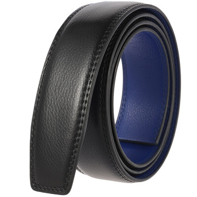 

new male automatic buckle belts No Buckle belt Brand Men High Quality Male Genuine Strap Jeans belt mens belts luxury LY135-3195