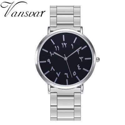 

RM Vansvar Luxury Business Steel Strip Watch With Simple Mirror Quartz Watch