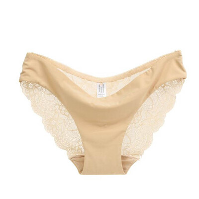 

Toponeto Women Lace Panties Seamless Cotton Panty Hollow Briefs Underwear BG