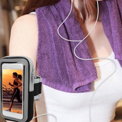 

Greensen Portable Arm Band Bag Wrist Pouch Holder Armband Phone Case for Sport Running Jogging Gym