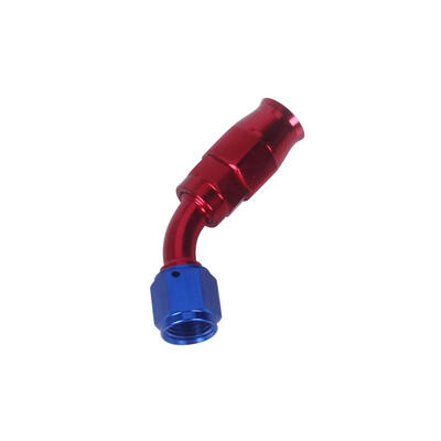 

AN -6 AN6 45 Degree Swivel Seal Fuel Oil Braided Hose Fitting Aluminum