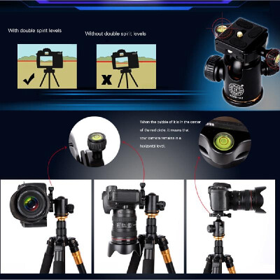 

New Q999 Pro Tripod Monopod for SLR Camera Ball Head Portable Detachable Changeable Traveling