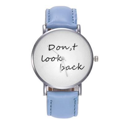 

The Current Popular Factor Dicaihong Dont Look back Letter Watch Kol Saati Montre Femme Zegarki Damskie Reloj De Mujer