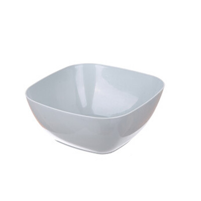 

JPGIF 3 Color Food-Grade Plastic Square Fruit Snack Candy Salad Plate Bowl Dish Basket