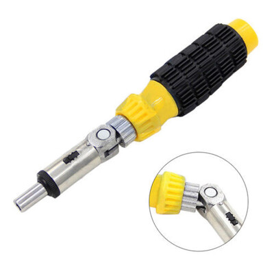 

14 Hex Left Right 180° Rotating Ratchet Screwdriver Drive Tackle Tool