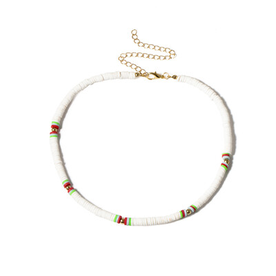 

Bohemian Handmade 2019 Rainbow Beads Choker Necklace Candy Color Bead Satellite Necklace Women Fashion Jewelry Necklaces