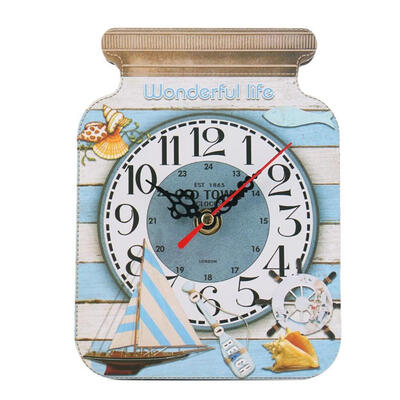 

Greensen Vintage Style Silent Wall Number Clock for Bedroom Living Room DecorationVintage Wall Clock Vintage Bottle Clock