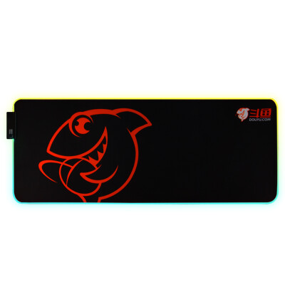 

Betta DOUYUCOM DPL120 Betta fish color RGB mouse pad foldable non-slip bottom 12 kinds of light effects free drive plug&play black mouse pad