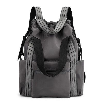 

Multi-functional fashion backpack for ladies with shoulder bags large capacity oblique bag simple handbag nylon bag