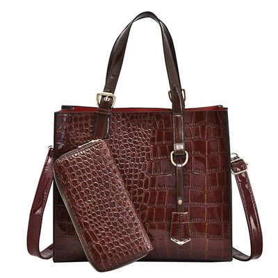 

Tailored Fashion Women Wild Crossbody Bag Messenger Shoulder Bag Phone Wallet Bags 2Pcs